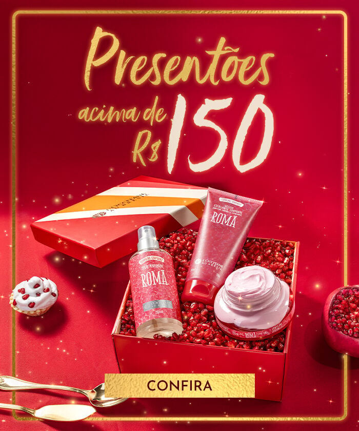 Presente com três produtos de Romã